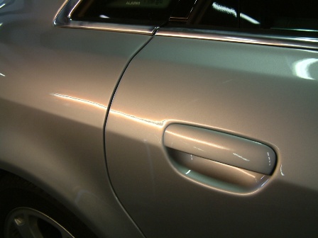 after PDR, this all aluminum door and quarter are back to new