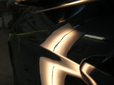 after paintless removal chrysler Pacifica Door